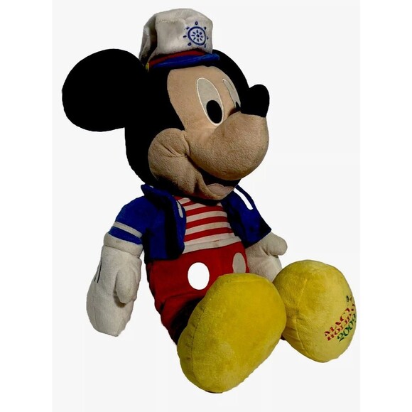 Disney Mickey Mouse Sailor Macy's Holiday Edition 20” Stuffed Plush 2009 - Picture 3 of 7